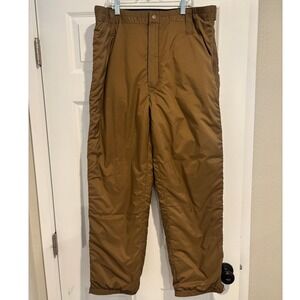 Beyond Clothing Highloft‎ Insulated Cold Weather Pants Coyote Brown Small